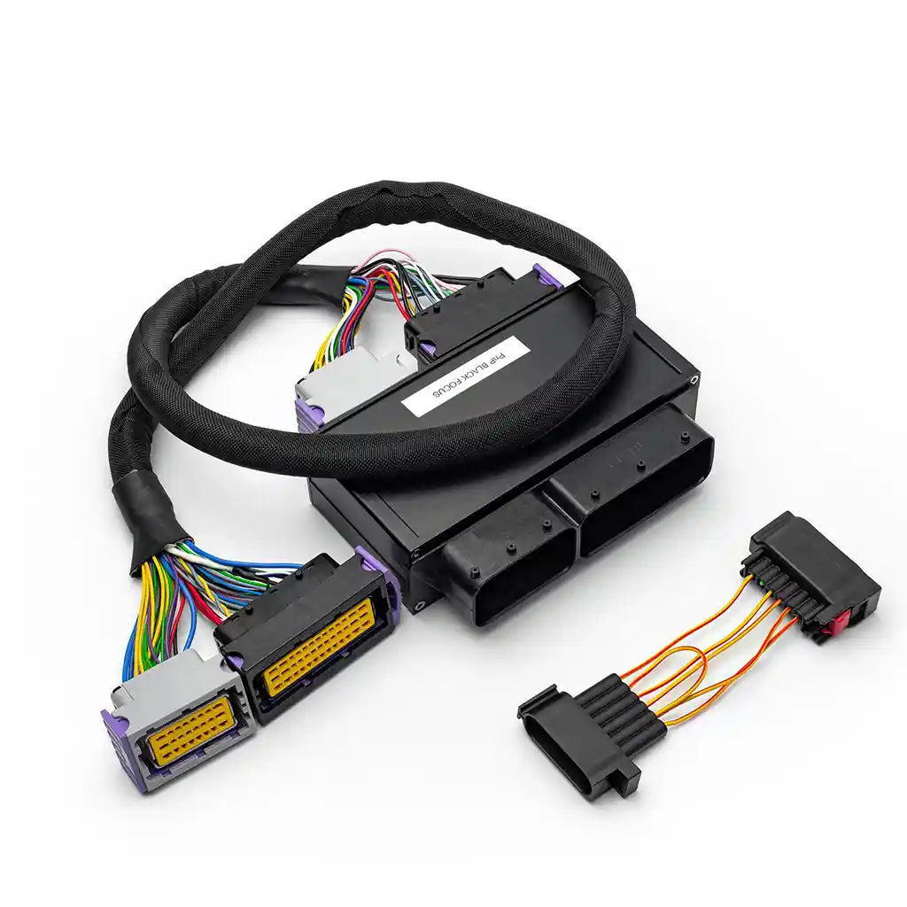 Ford Focus Mk2 RS/ST Interconnector for Ecumaster EMU BLACK with harness