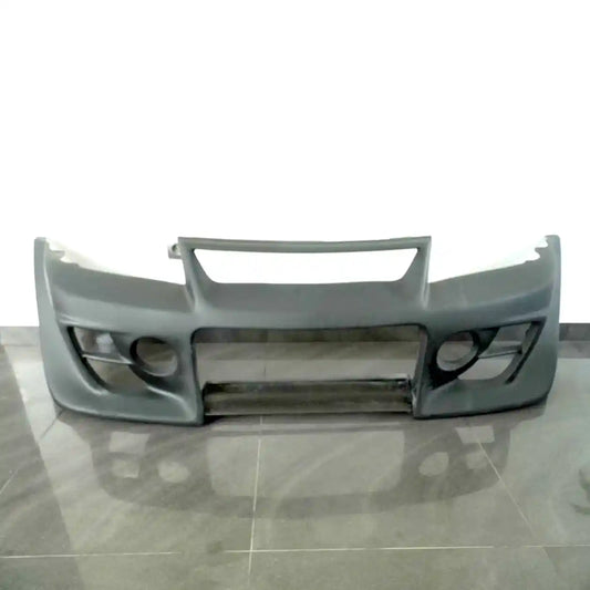 Fibreglass tuning front bumper for Mitsubishi Lancer Evo 5 and 6 Ð lightweight, aerodynamic design