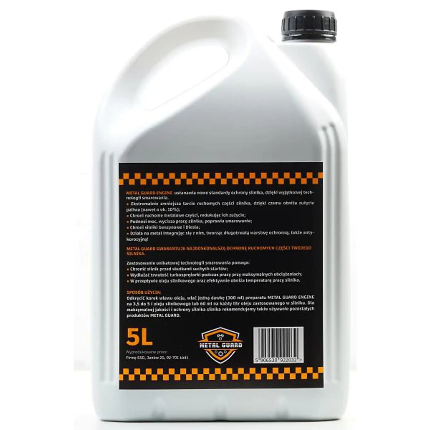 Metal Guard Engine Oil Additive 5 Litres
